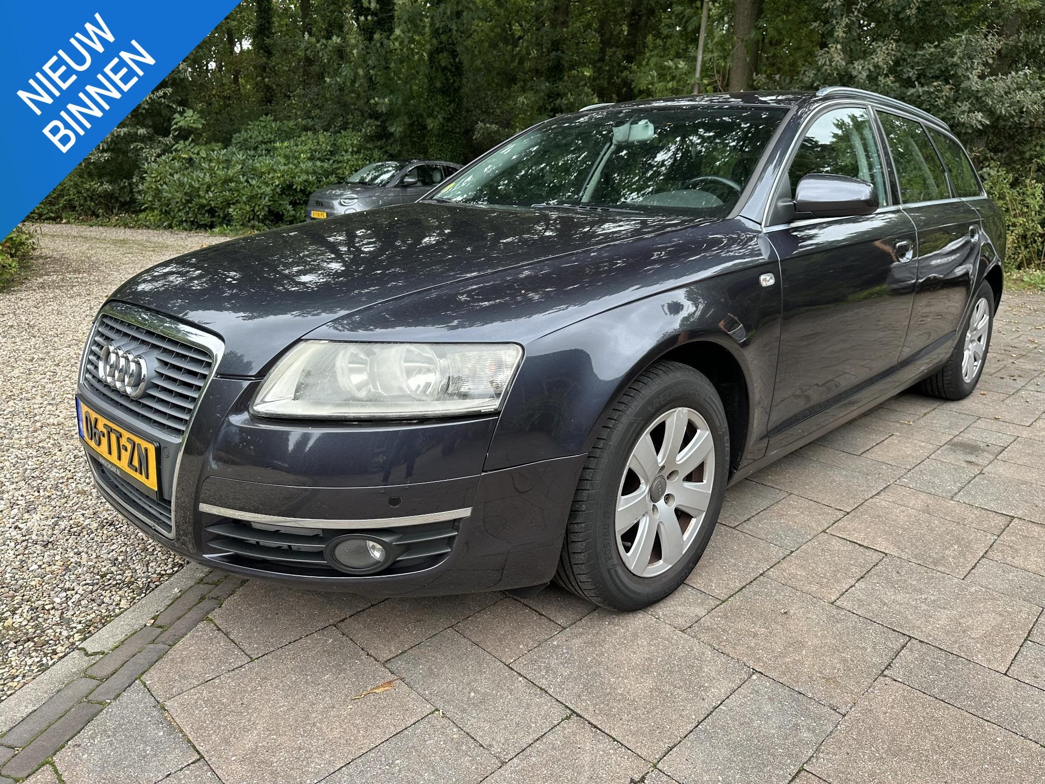 Audi A6 Avant 2.0 TFSI Pro Line Business Climate control cru, Auto's, Audi, Voorwielaandrijving, Stof, Gebruikt, Zwart