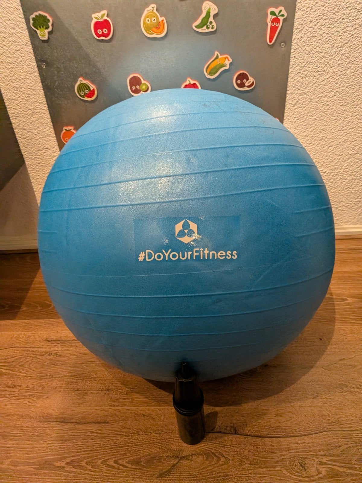 Zwangerschapsbal / Fitnessbal met pomp, Ophalen of Verzenden, Gebruikt, Buik, Fitnessbal