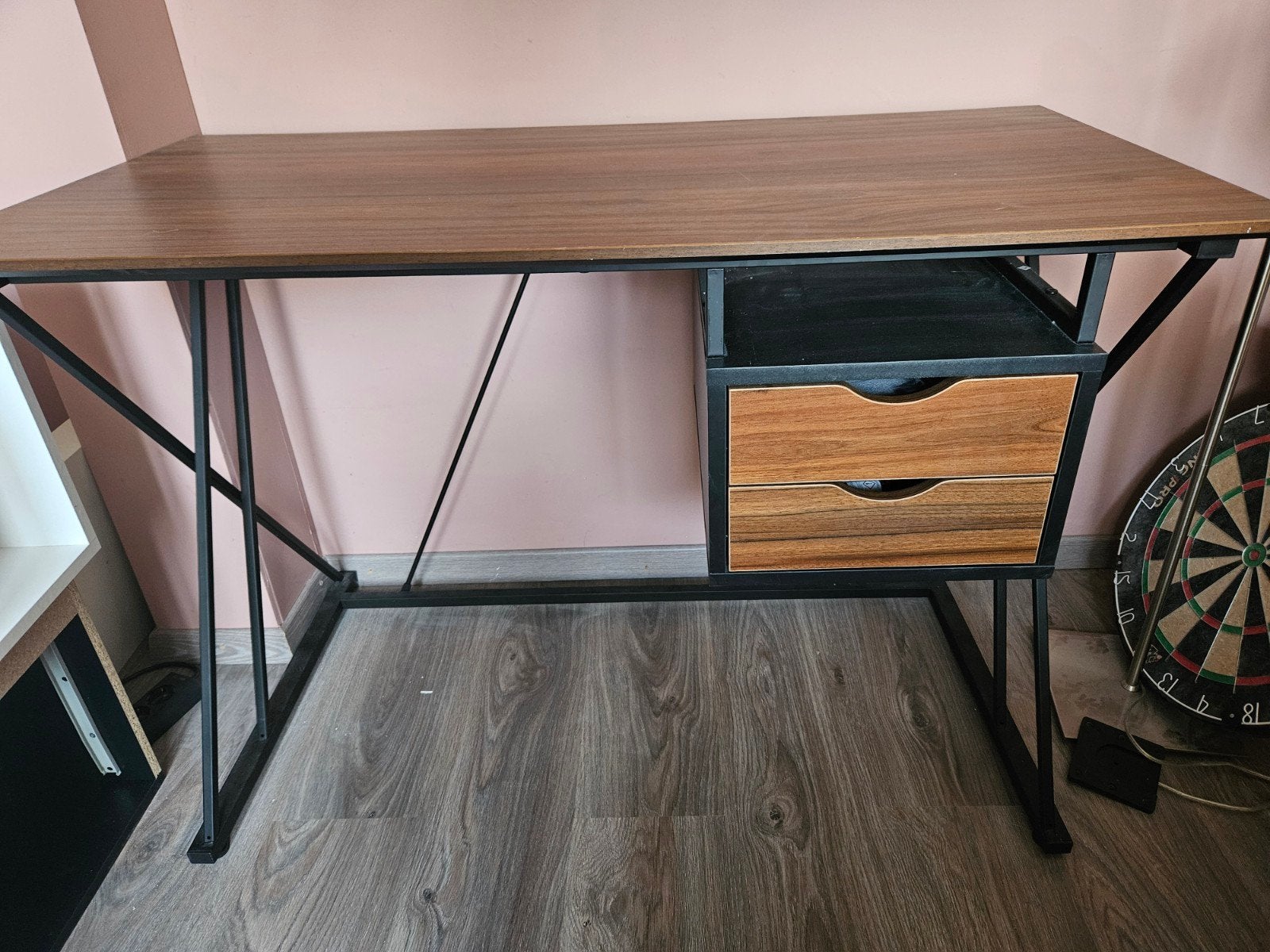 Industrieel Make-up tafel, Huis en Inrichting, Ophalen, Gebruikt