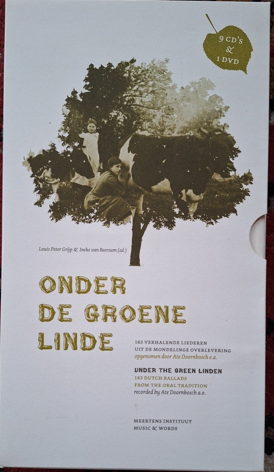 Onder de Groene Linde - 9 CD's & 1 DVD Boxset, Ophalen of Verzenden, Zo goed als nieuw, Streekmuziek
