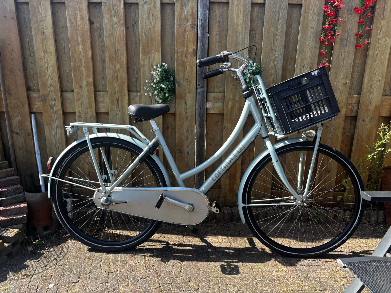 Cortina U4 damesfiets – nette 28” 3v fiets, Overige merken, Terugtraprem, Gebruikt, 47 tot 50 cm
