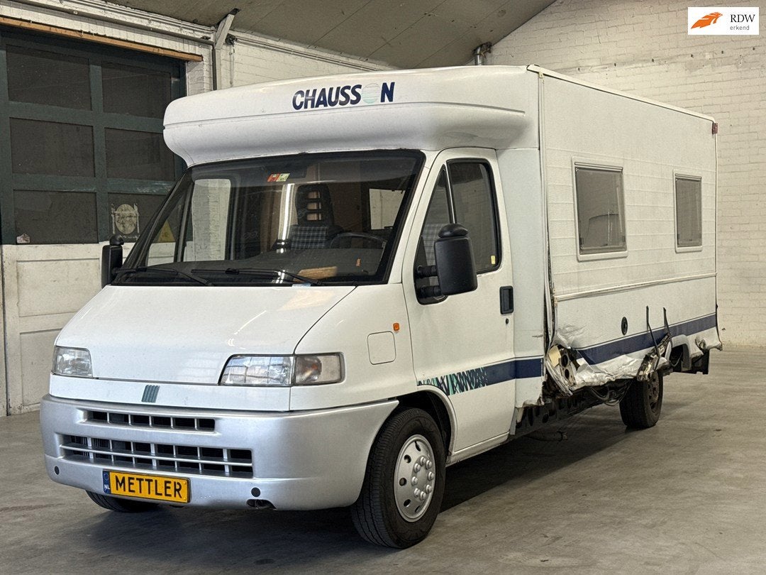 Fiat Ducato 230 | CHAUSSON | CAMPER, Tot en met 2, Bedrijf, Half-integraal, Fiat
