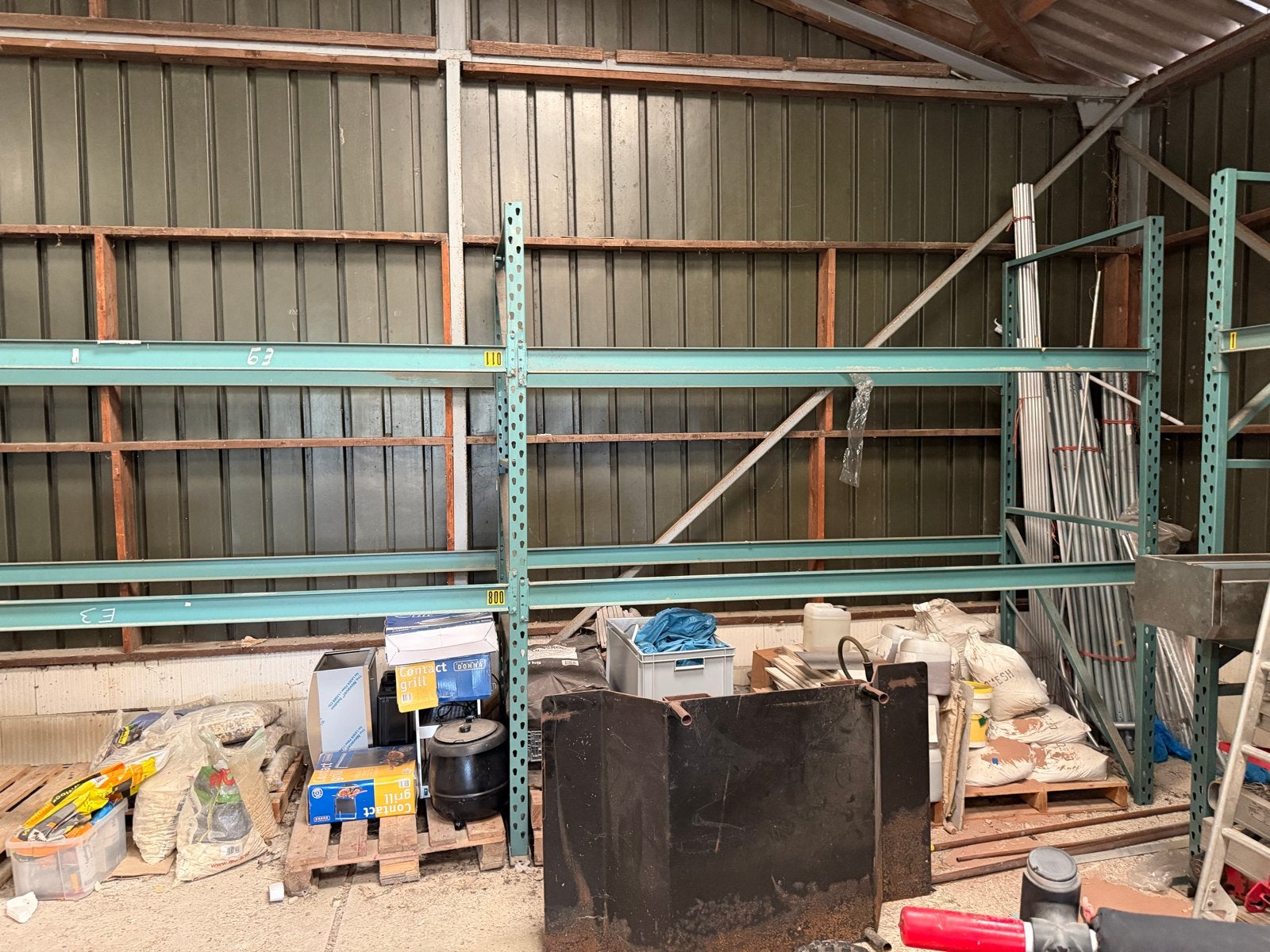 Zware metalen stelling - 33m lengte, 2.60m hoog, Doe-het-zelf en Verbouw, Ophalen of Verzenden