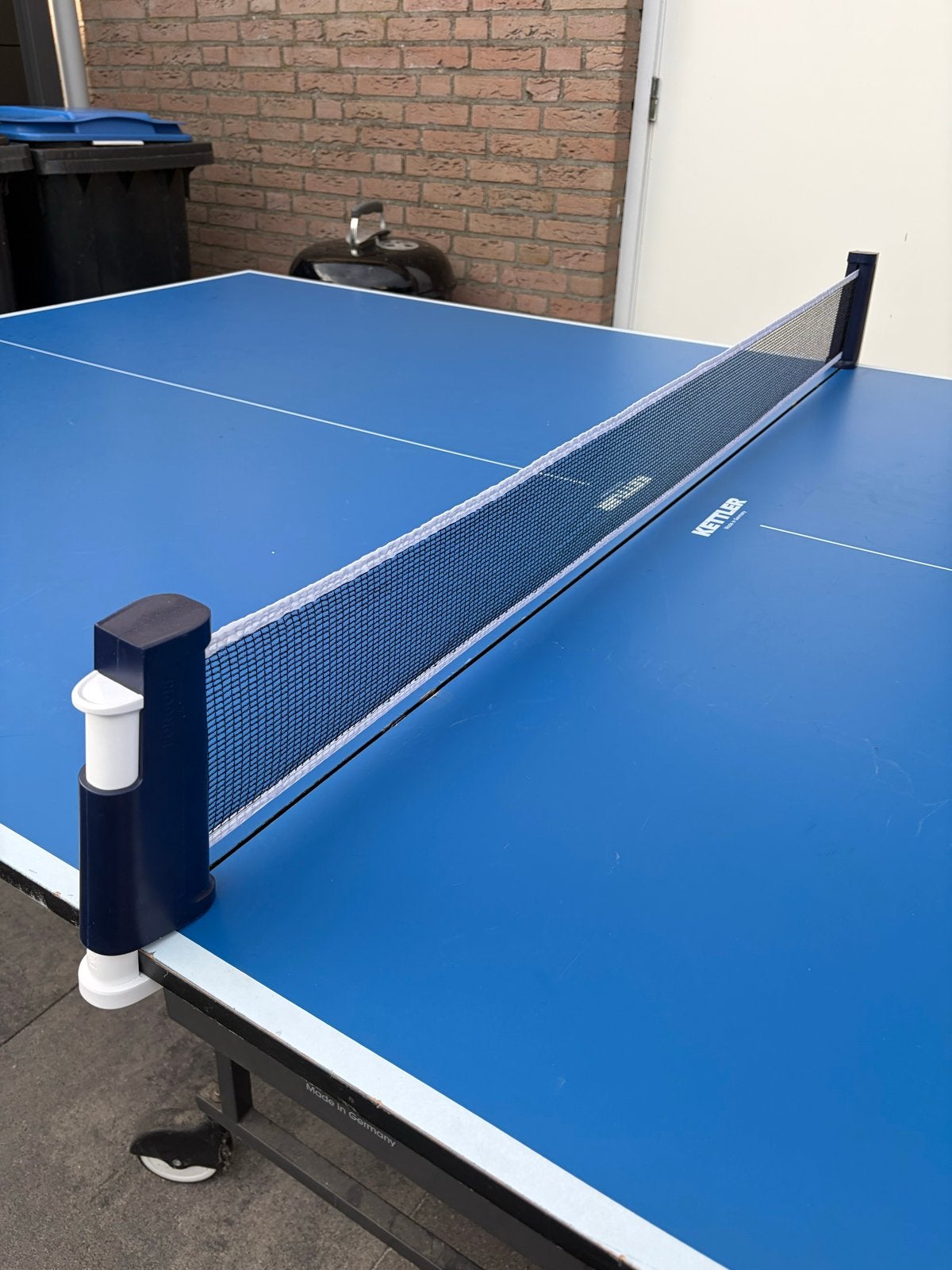 Kettler Tafeltennistafel - Inklapbaar en Verrijdbaar, Ophalen, Gebruikt, Tafel Outdoor, Inklapbaar