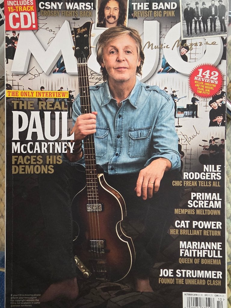 MOJO 10-2018 299 McCartney Nile Rodgers Primal Scream Cat Po, Boeken, Tijdschriften en Kranten, Ophalen of Verzenden, Zo goed als nieuw