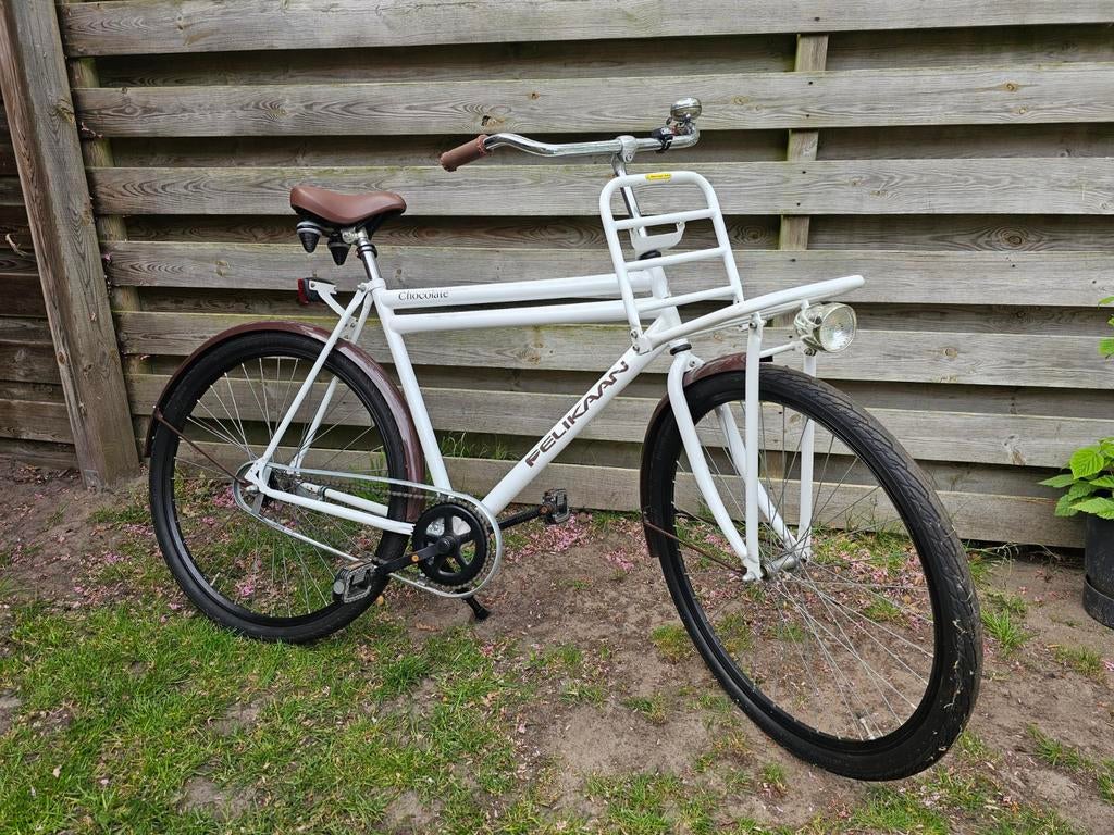 Herenfiets Pelikaan Chocolate, Ophalen, Gebruikt, Overige merken