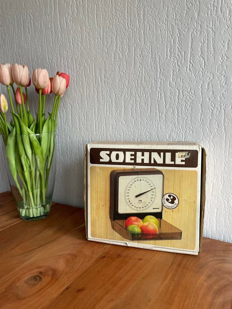 Retro Soehnle keukenweegschaal, Witgoed en Apparatuur, Ophalen of Verzenden, Gebruikt