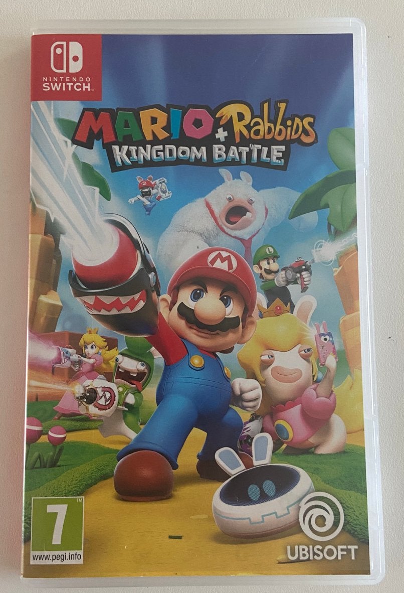 Mario+Rabbids Kingdom Battle, Spelcomputers en Games, Games | Nintendo Switch, 2 spelers, Zo goed als nieuw, Vanaf 7 jaar, Ophalen