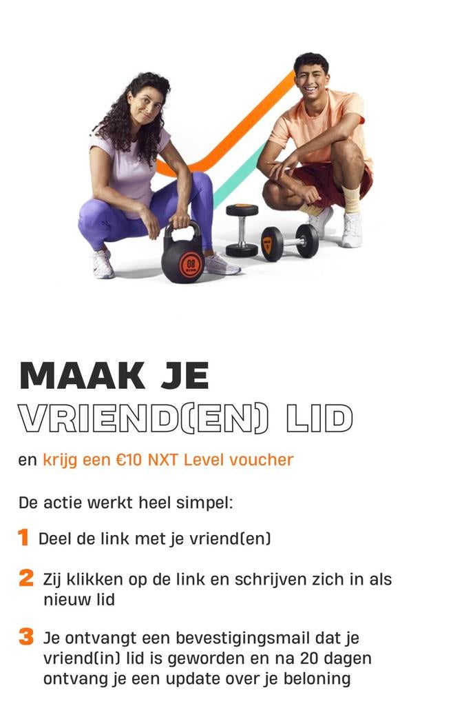 Basic-fit abonnement referral, Ophalen, Nieuw, Overige typen