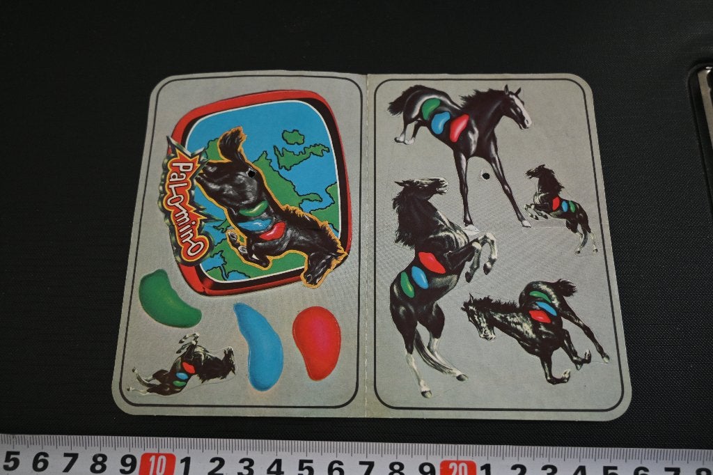 sticker C&A set palomino paard stickers, Ophalen of Verzenden, Zo goed als nieuw