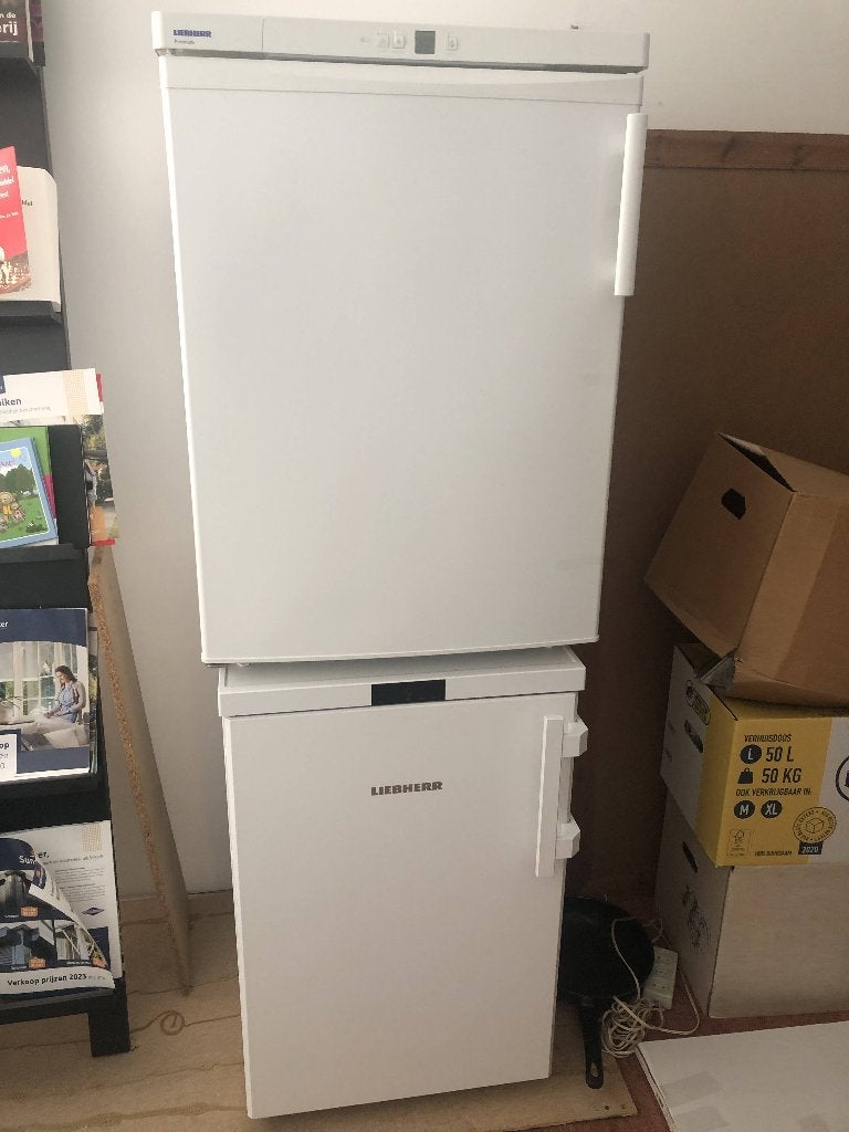 Liebherr tafelmodel vriezer, Witgoed en Apparatuur, Vriezers en Diepvrieskisten, Gebruikt, Vrijstaand, Vrieskast, 85 tot 120 cm