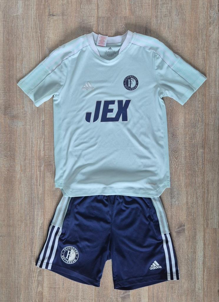 Feyenoord tenue maat 152 (11/12 jaar), Adidas, Gebruikt, Sport- of Zwemkleding, Ophalen of Verzenden