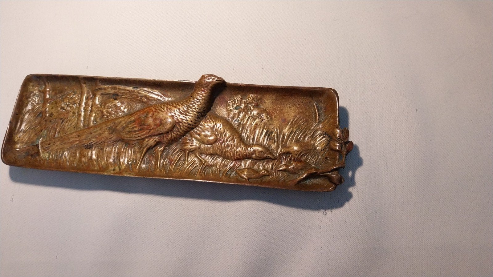 pennenbakje brons, Ophalen of Verzenden