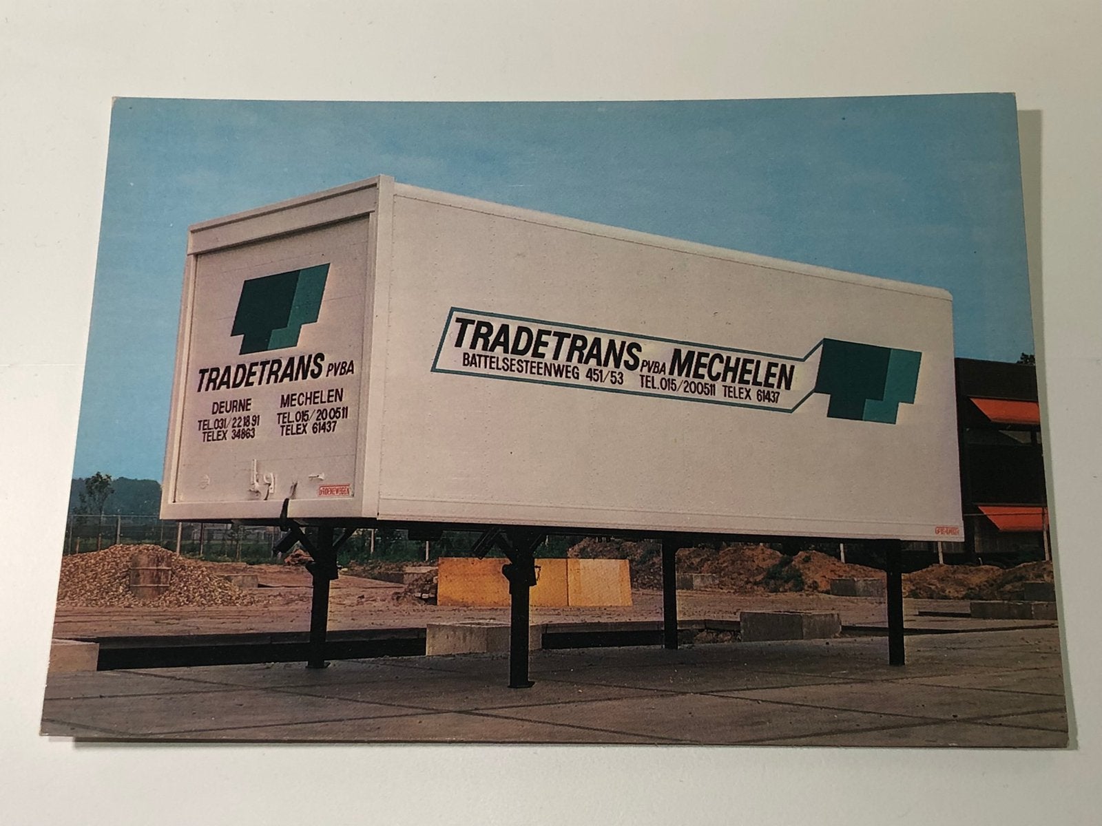Anischtkaart Groenewegen Trailers, Ophalen of Verzenden, Zo goed als nieuw, Auto's