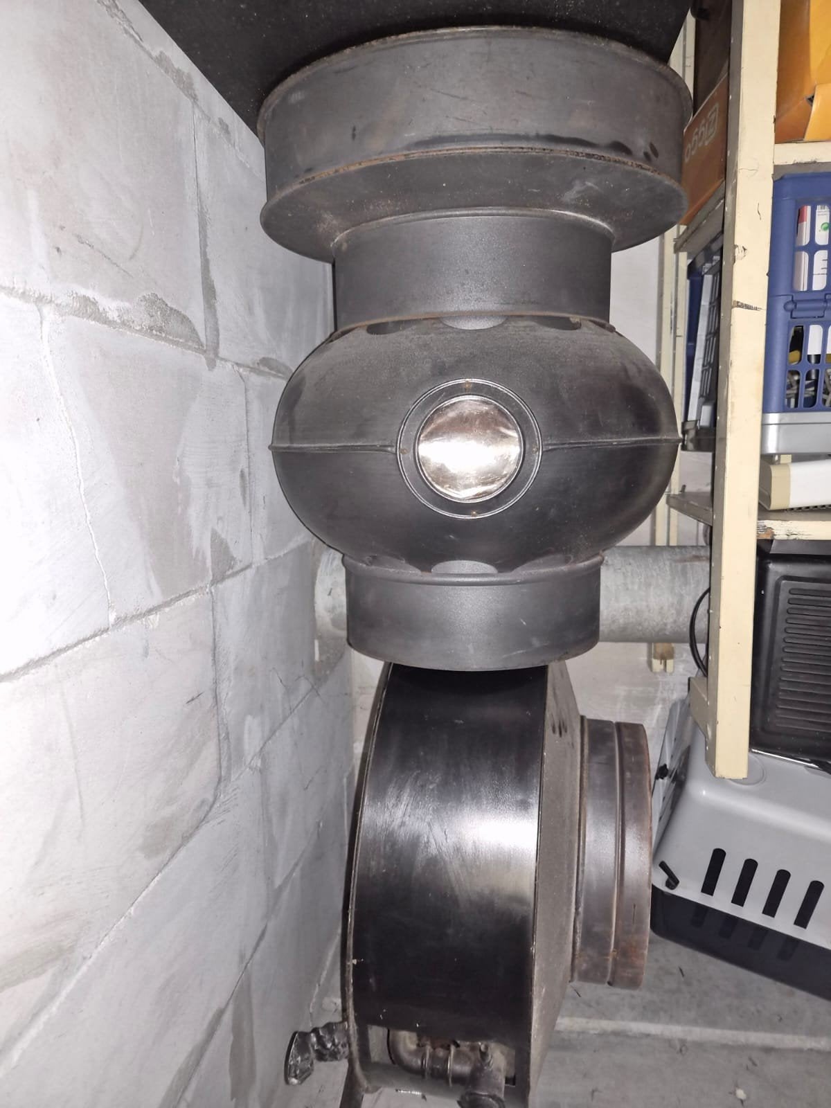 Vintage gaskachel. Gratis., Ophalen, Gebruikt, Vrijstaande haard, Gashaard