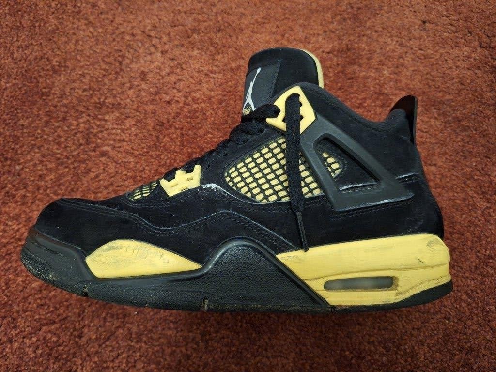 Air Jordan 4 Retro sneakers maat 38,5, Gebruikt, Jongen of Meisje, Schoenen, Ophalen of Verzenden