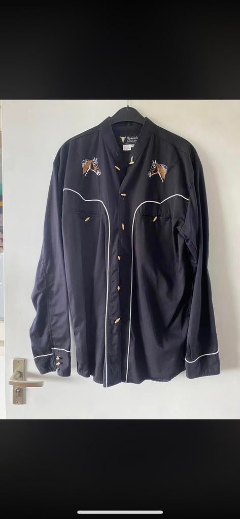 Western show blouse, Dieren en Toebehoren, Paardrijkleding, Ophalen of Verzenden, Zo goed als nieuw, Western, Bovenkleding