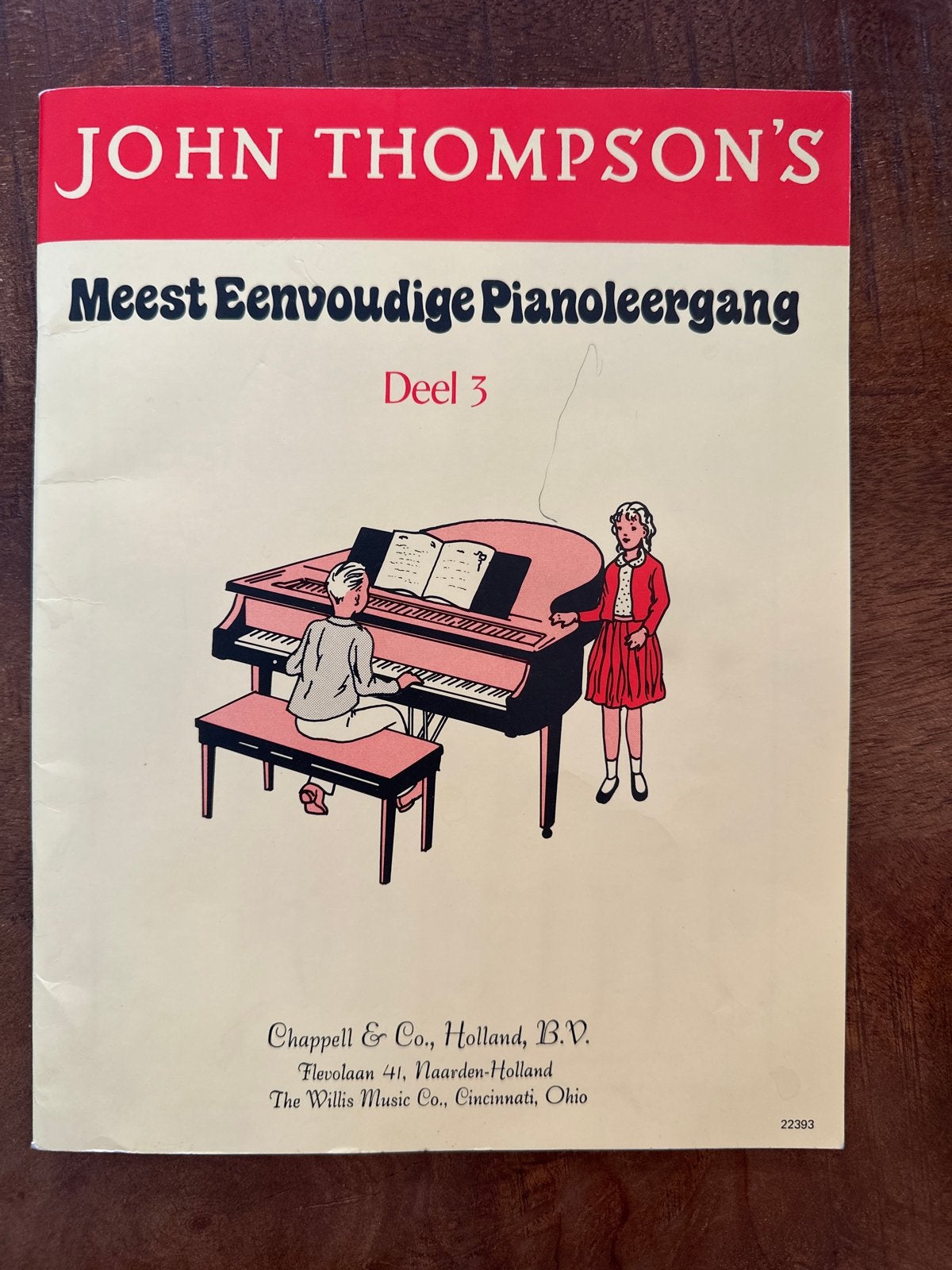Dl 3 John Thompson's Meest Eenvoudige Pianoleergang Deel 3, Muziek en Instrumenten, Bladmuziek, Klassiek, Les of Cursus, Ophalen of Verzenden