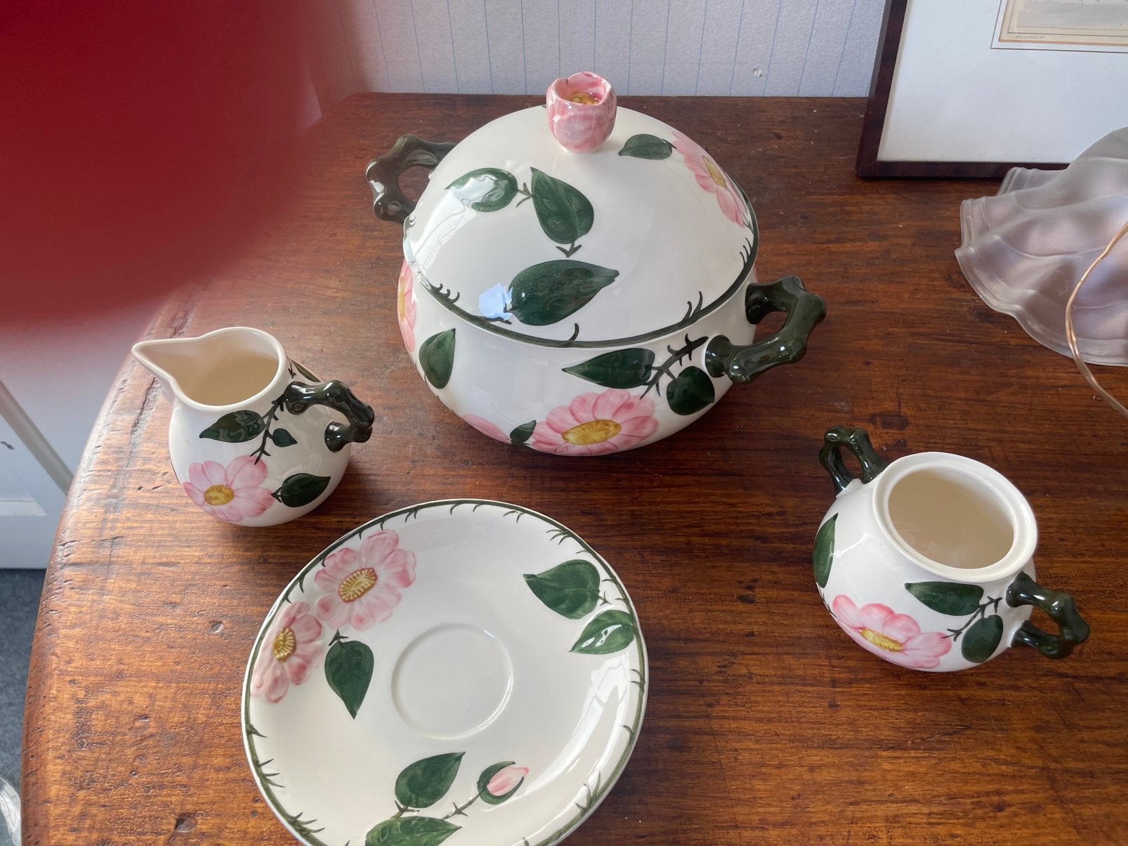 Wild rose, villeroy & boch, Gebruikt, Villeroy & Boch, Ophalen of Verzenden, Overige stijlen