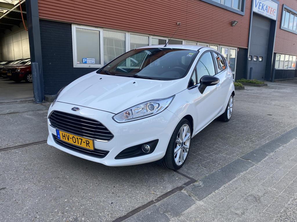 Ford Fiesta 1.0 EcoBoost Titanium 5 Deurs | Climate Controle, Voorwielaandrijving, Met garantie (alle), Bedrijf, Handgeschakeld