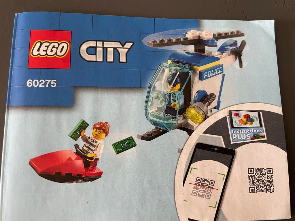 Lego City Politiehelikopter (60275), Kinderen en Baby's, Speelgoed | Duplo en Lego, City, Lego, Ophalen of Verzenden, Zo goed als nieuw