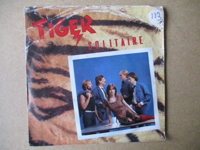 s5000 tiger - solitaire, Ophalen, Gebruikt, 7 inch, Overige genres