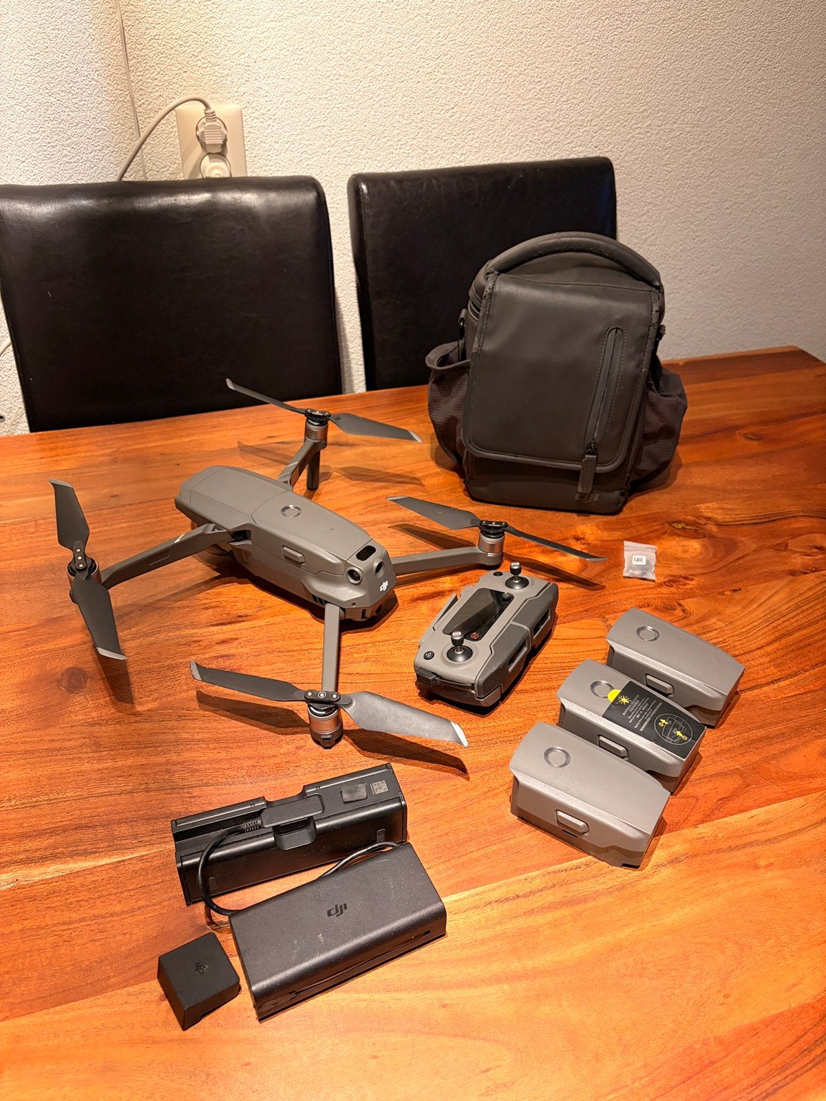 DJI MAVIC 2 PRO met 4 bat. en orginele DJI tas, Ophalen, Zo goed als nieuw
