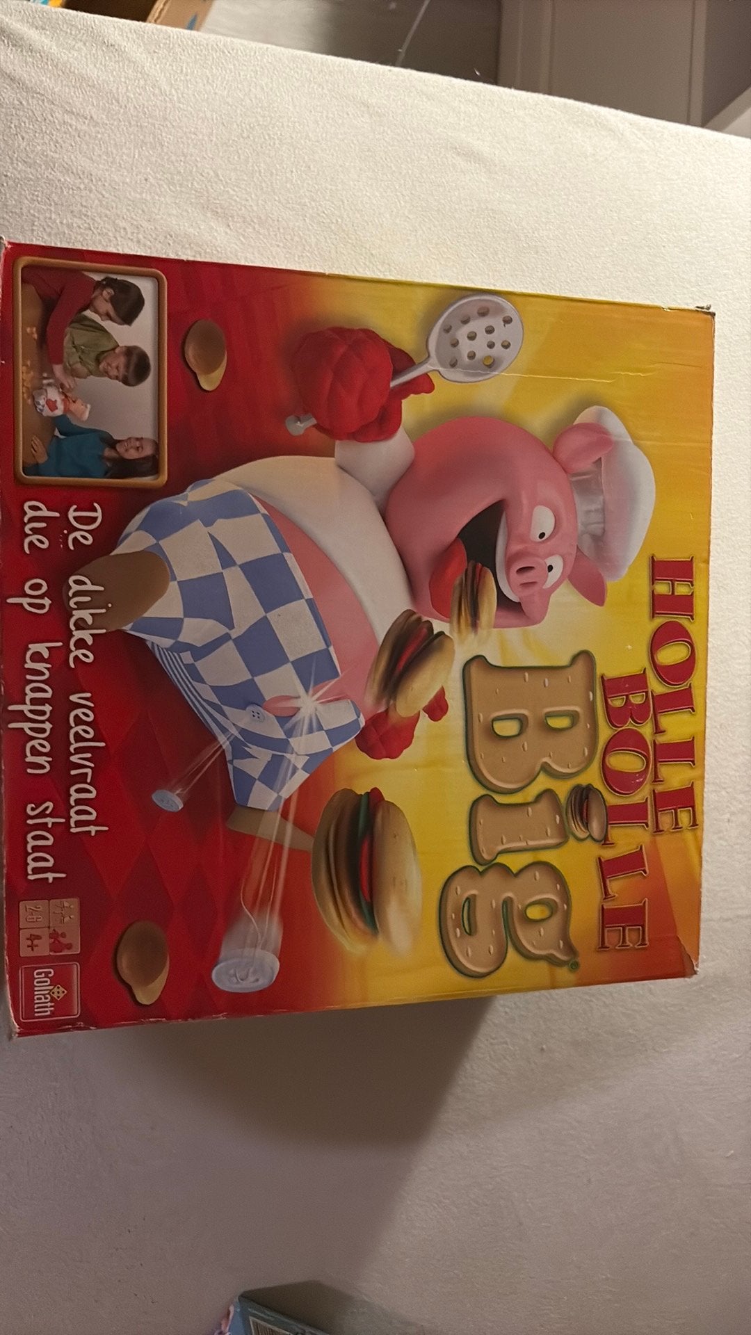 Holle bolle big zgan, Ophalen, Zo goed als nieuw