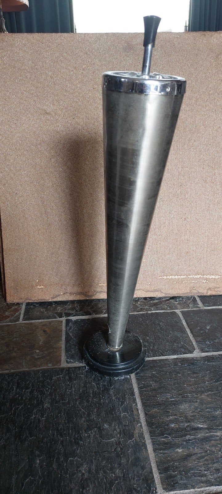 vintage antieke staande asbak, Antiek en Kunst, Ophalen of Verzenden