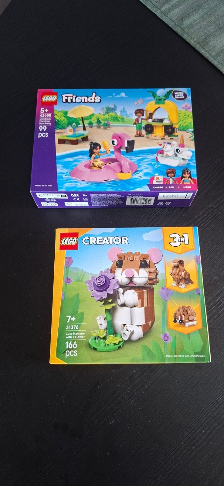 nieuw LEGO Friends Eenhoorn & Flamingo Zwemfeest + Creator H, Ophalen, Nieuw