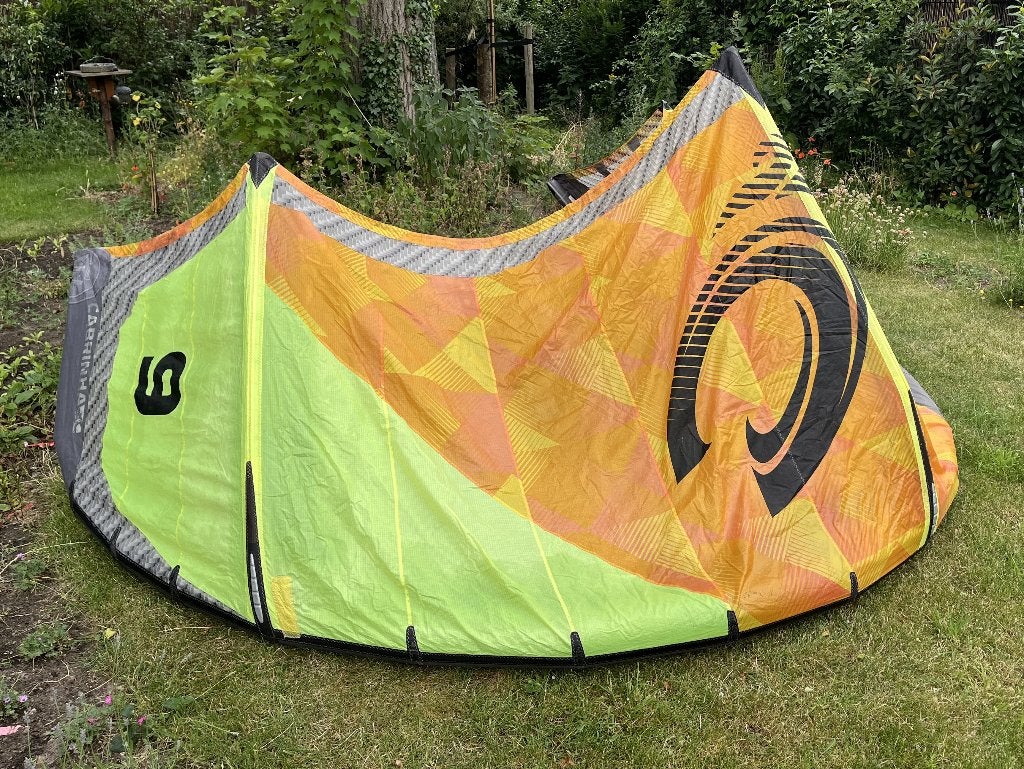 cabrinha drifter 9m 2015, Watersport en Boten, Kitesurfen, Gebruikt, 9 m², Geen board, Ophalen of Verzenden