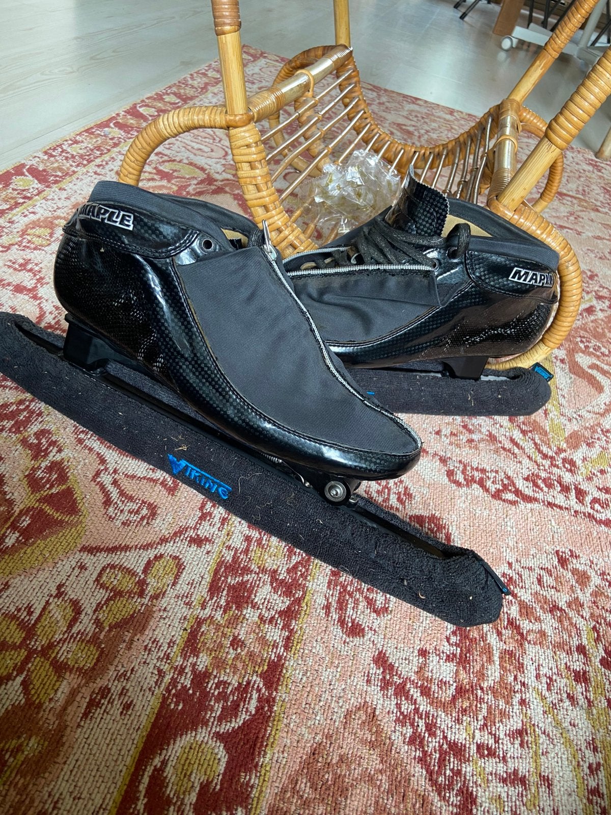 Klapschaatsen Maple SL 800 Viking eclipse 17.5", Sport en Fitness, Schaatsen, Klapschaats, Gebruikt, Ophalen of Verzenden, Maple