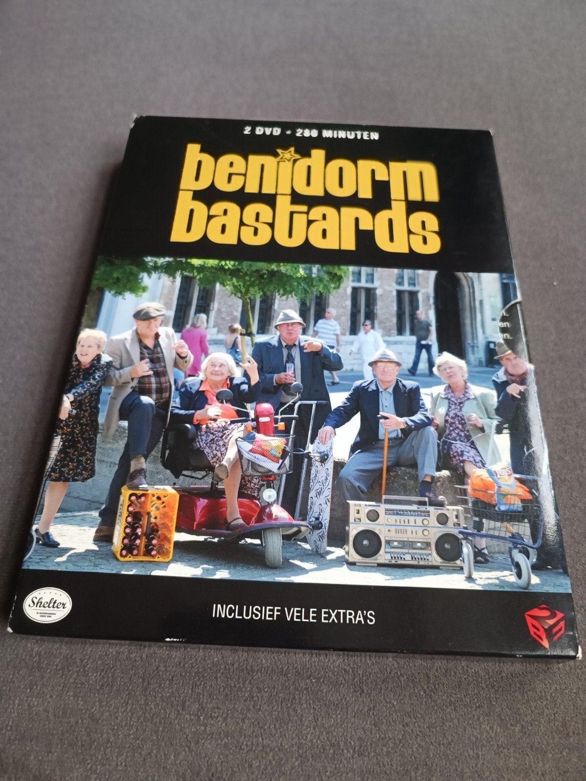 Benidorm basterds - dvd, Alle leeftijden, Ophalen of Verzenden, Zo goed als nieuw, Drama