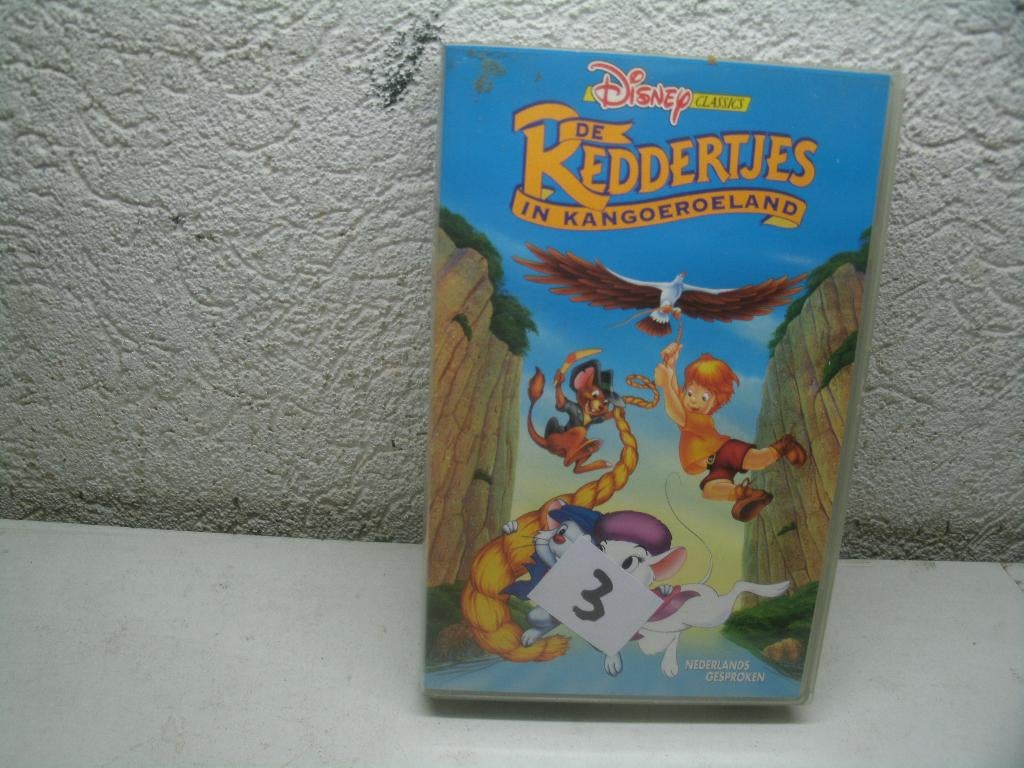 vhs 184a de reddertjes in kangoerland ned gespr, Alle leeftijden, Ophalen of Verzenden, Gebruikt