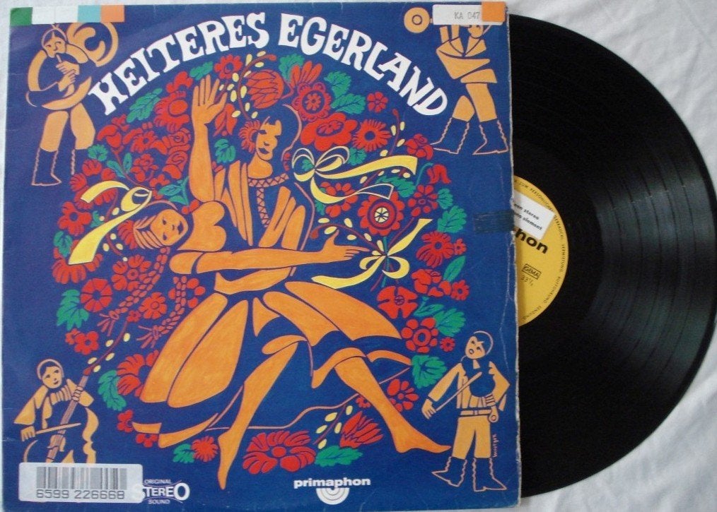 Die Bömischen Musikanten - Heiteres Egerland, Ophalen of Verzenden, Gebruikt, 12 inch, LP