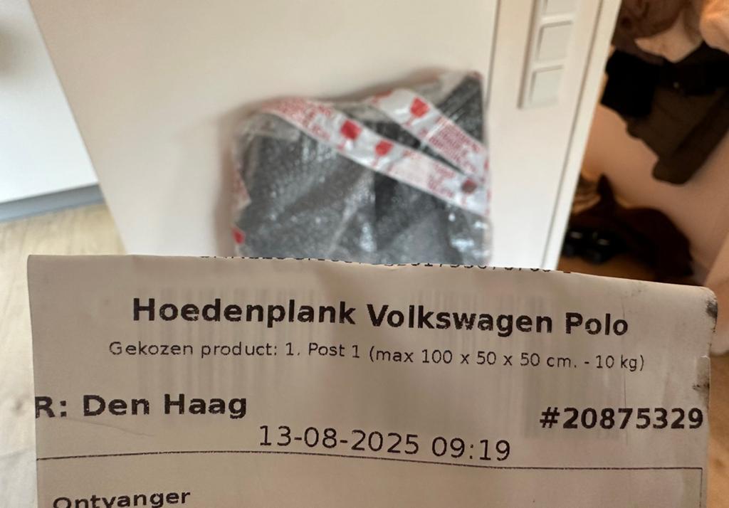 Hoedenplank Volkswagen Polo (2021) - Gebruikt, Ophalen, Gebruikt, Volkswagen