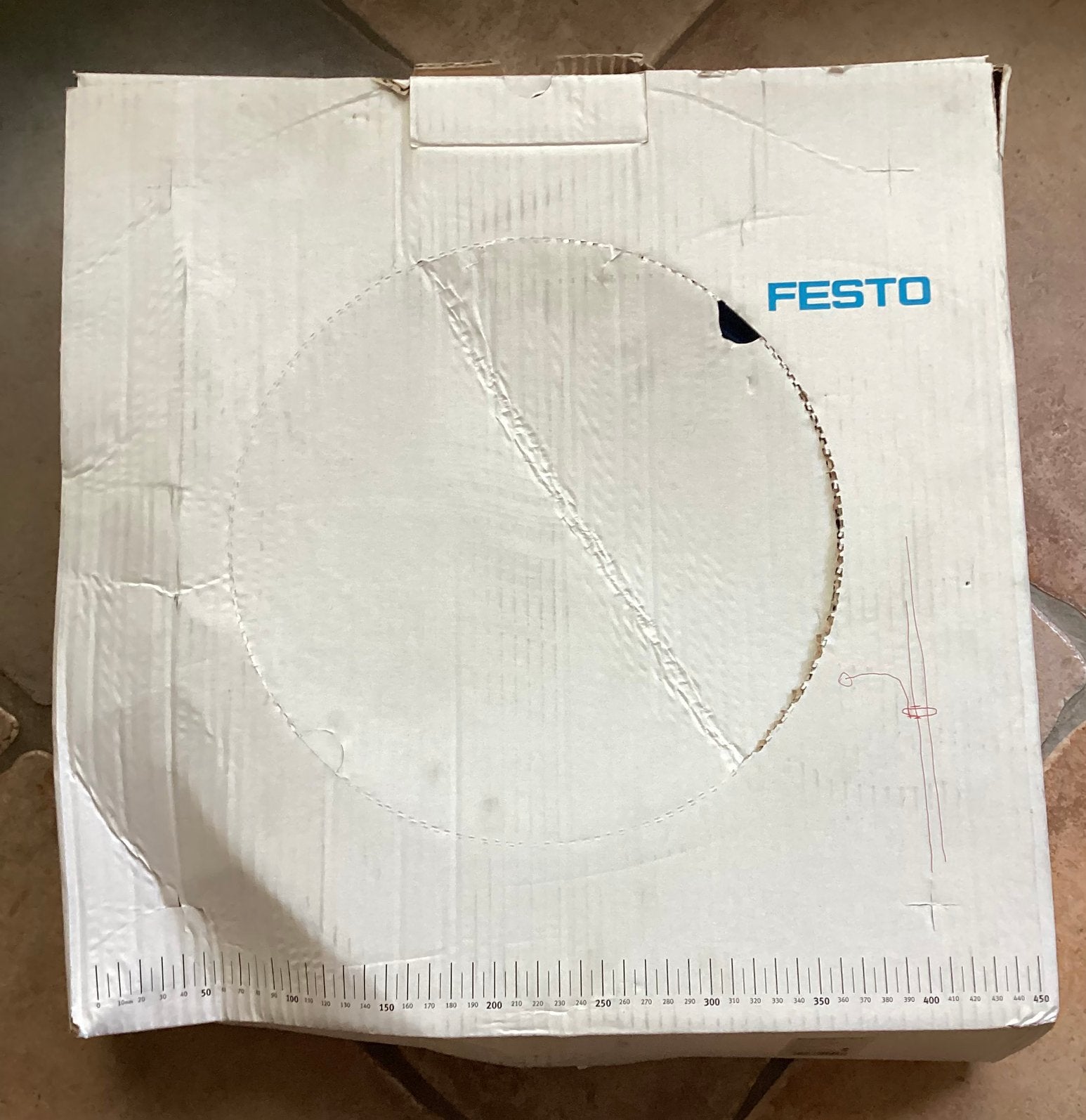 Festo luchtslang 50 meter 12mm, Ophalen of Verzenden, Zo goed als nieuw