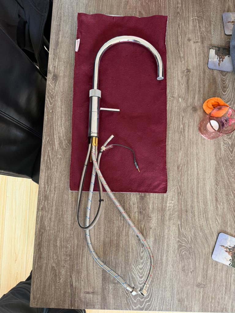 Zeer nette Quooker Round chrome 2 jaar oud., Huis en Inrichting, Keuken | Keukenelementen, Ophalen of Verzenden, Zo goed als nieuw
