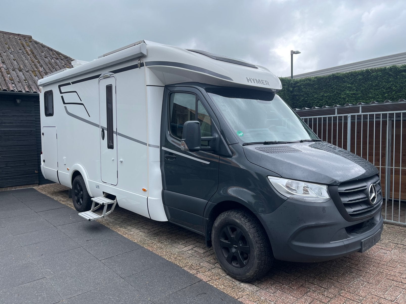 Hymer T 685 S  mercedes 177 Pk aut  alle opties, Automaat, Luifel, Ringverwarming, 7 tot 8 meter
