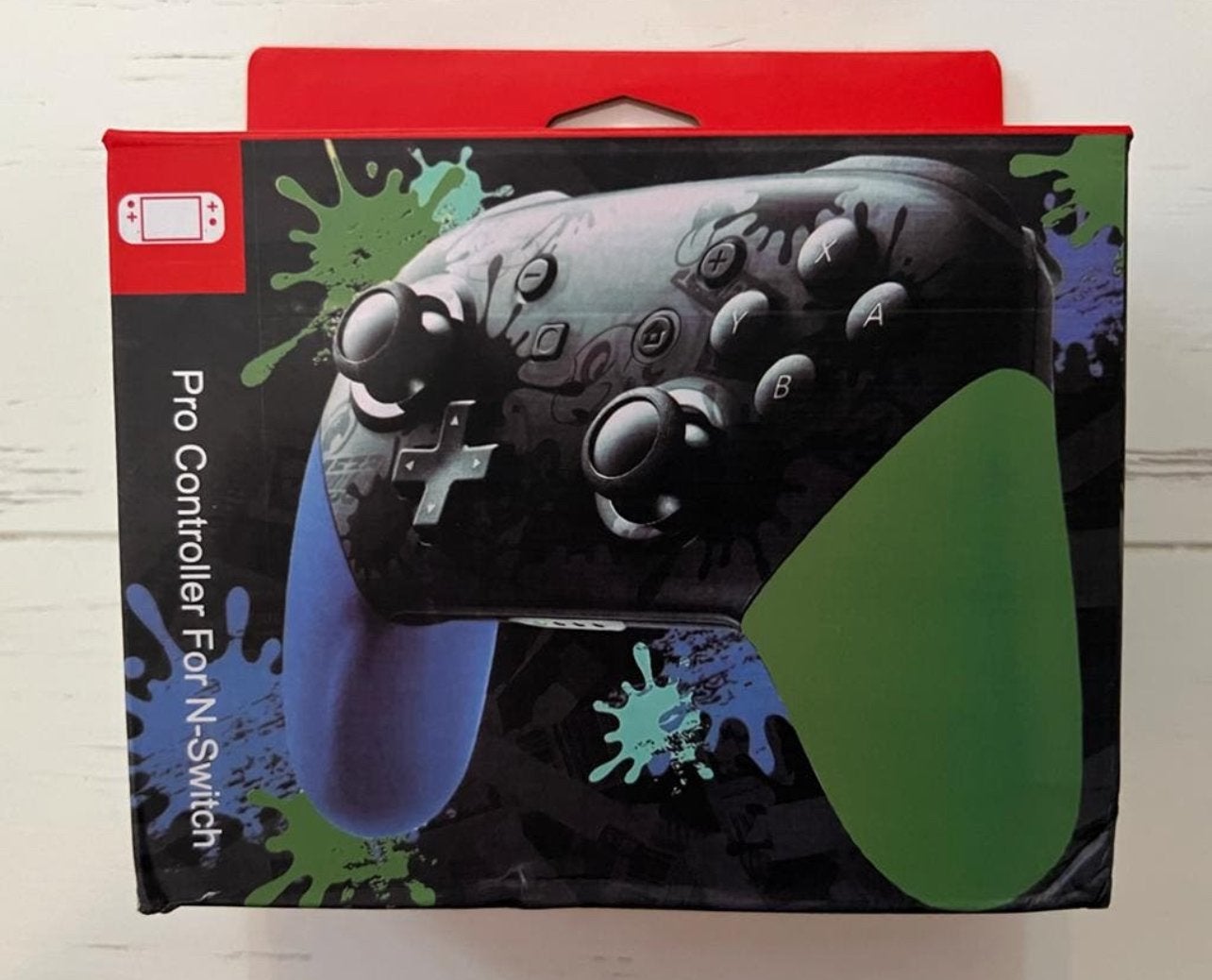 Pro Controller Nintendo Switch - Splatoon Design - Nieuw, Ophalen of Verzenden, Nieuw, Met 1 controller, Switch Original