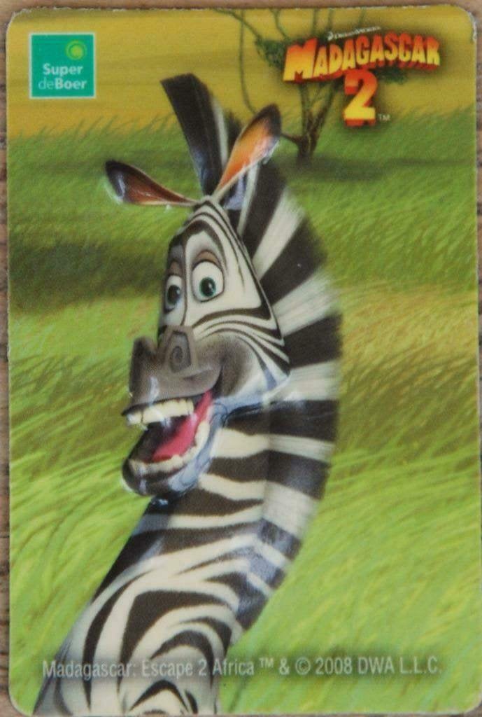 8 Magneten Madagascar 2, Ophalen of Verzenden, Nieuw, Film, Gebruiksvoorwerp