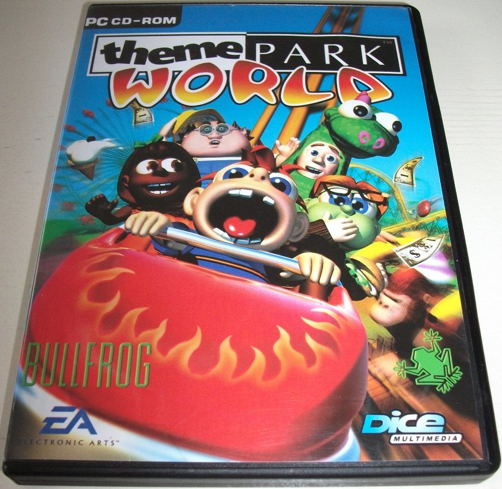 PC Game *** THEME PARK WORLD *** Fantastische creaties!, Spelcomputers en Games, Games | Pc, 1 speler, Ophalen of Verzenden, Zo goed als nieuw