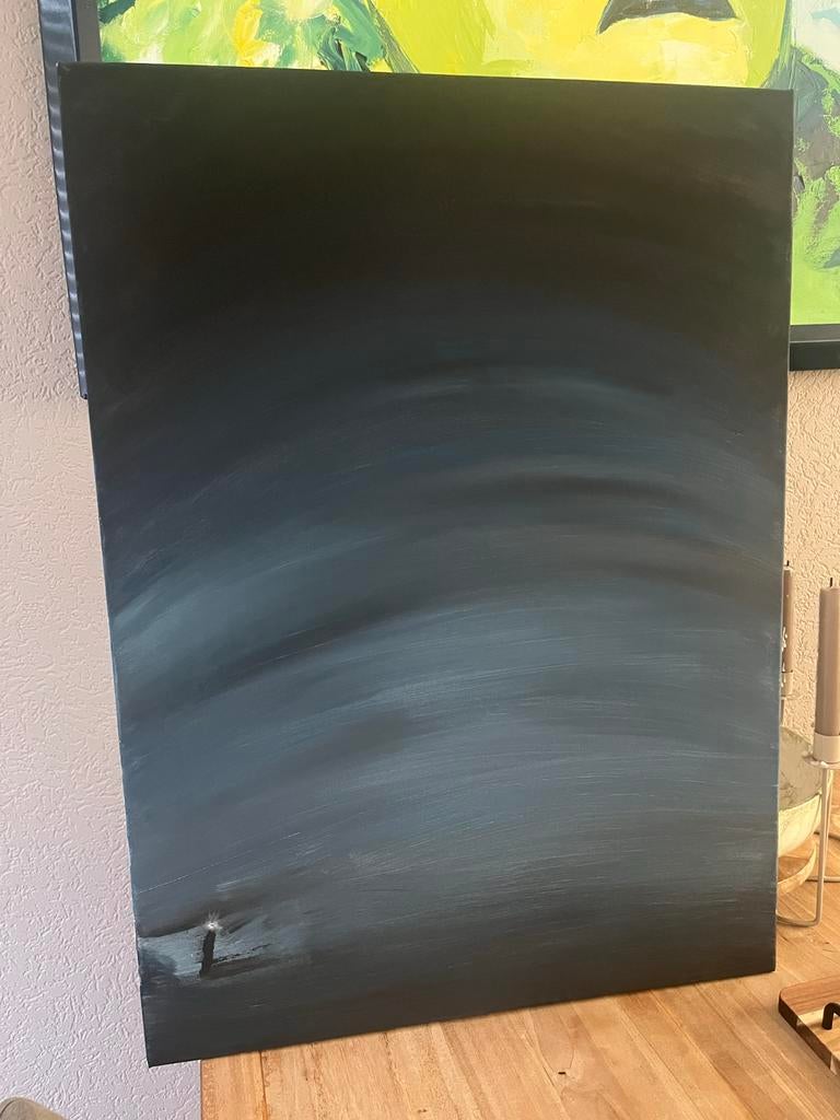 Orgineel schilderij: Waar stilte spreekt, Antiek en Kunst, Kunst | Schilderijen | Abstract, Ophalen