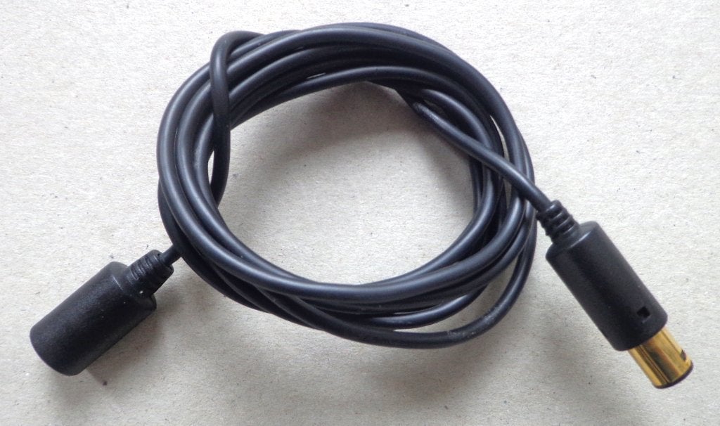 Verlengkabel voor de GameCube controller, Spelcomputers en Games, Ophalen of Verzenden, Gebruikt, Zwart, Zonder controller