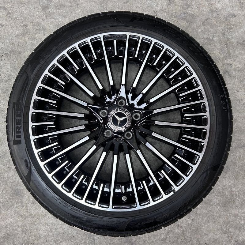 20 inch originele AMG velgen + zomerbanden MB Vito | V-klass, Gebruikt, -, -, Banden en Velgen