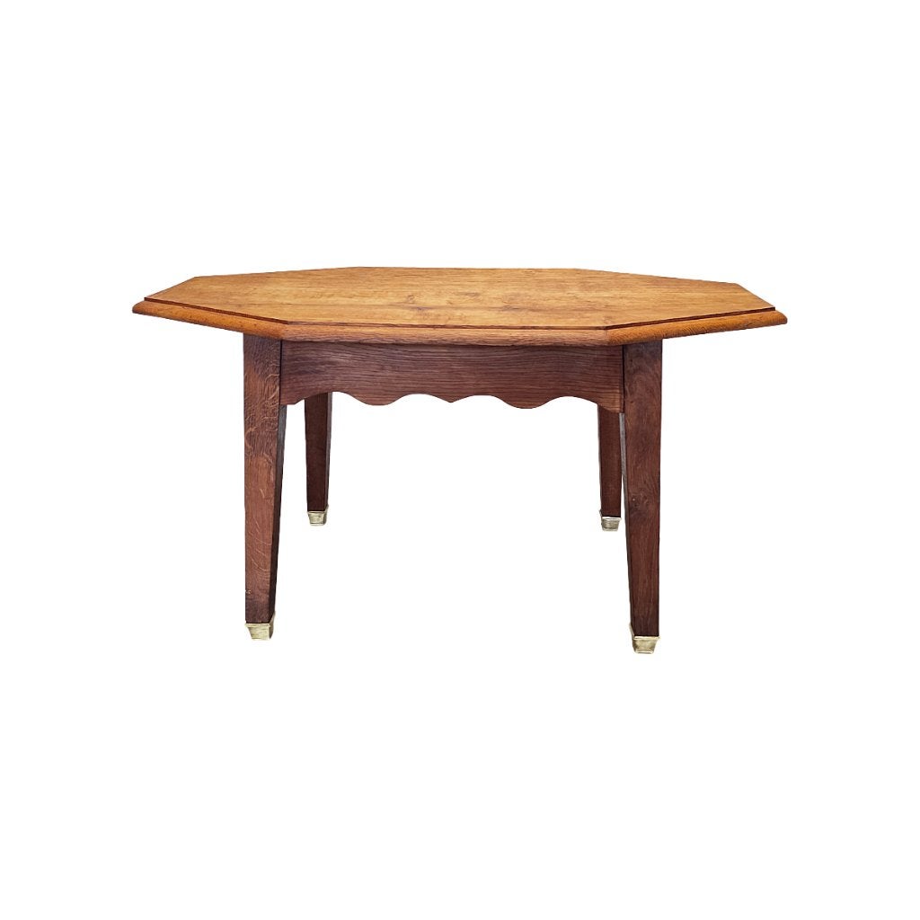 Oude Frans eiken salontafel, Ophalen