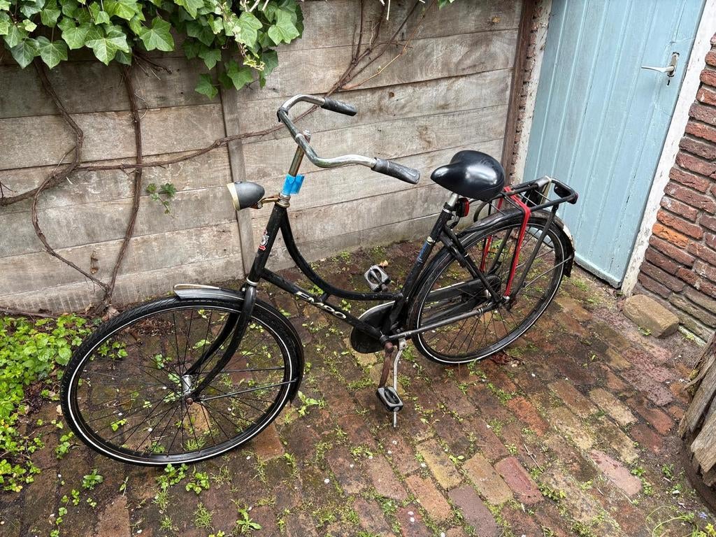 Oma fiets, Ophalen, Gebruikt