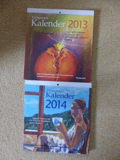 vrouwenkalender 2013 en 2014 vrouwen kalender  voor vrouwen, Ophalen of Verzenden, Maandkalender, Nieuw