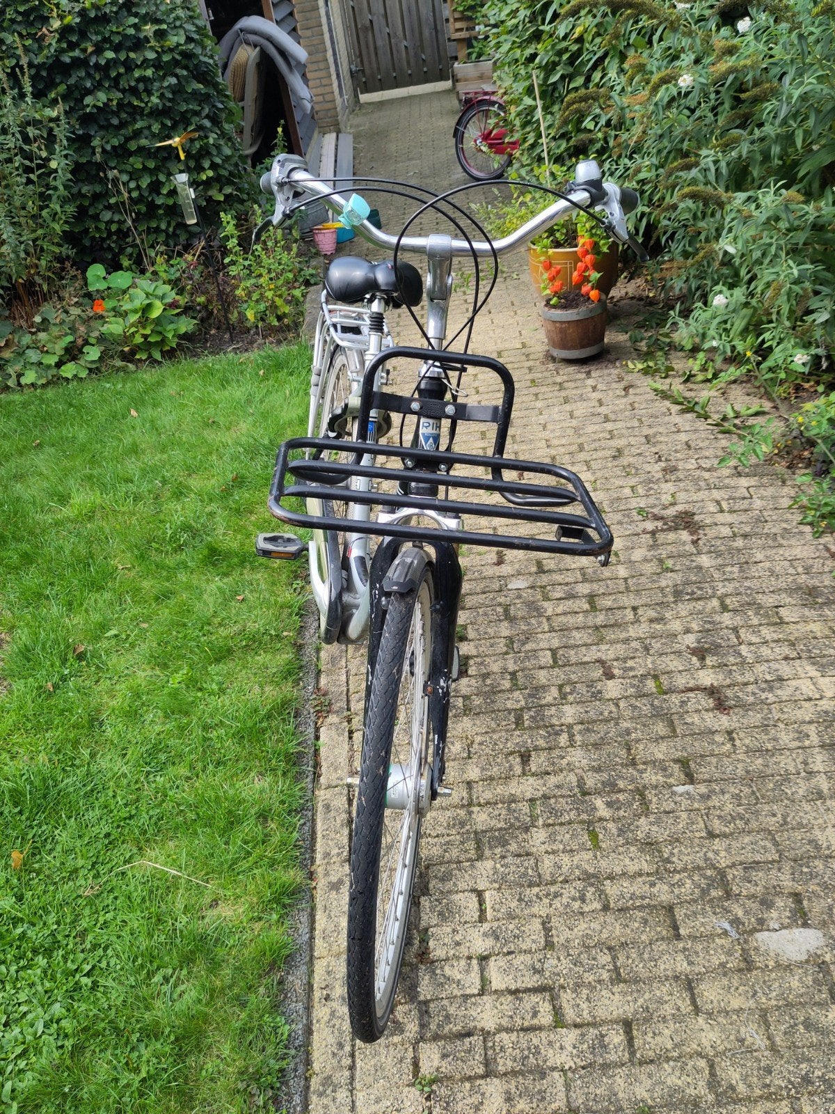 Rih fiets met voordrager en 7 versnellingen, Versnellingen, Trommelrem, Ophalen, Overige merken