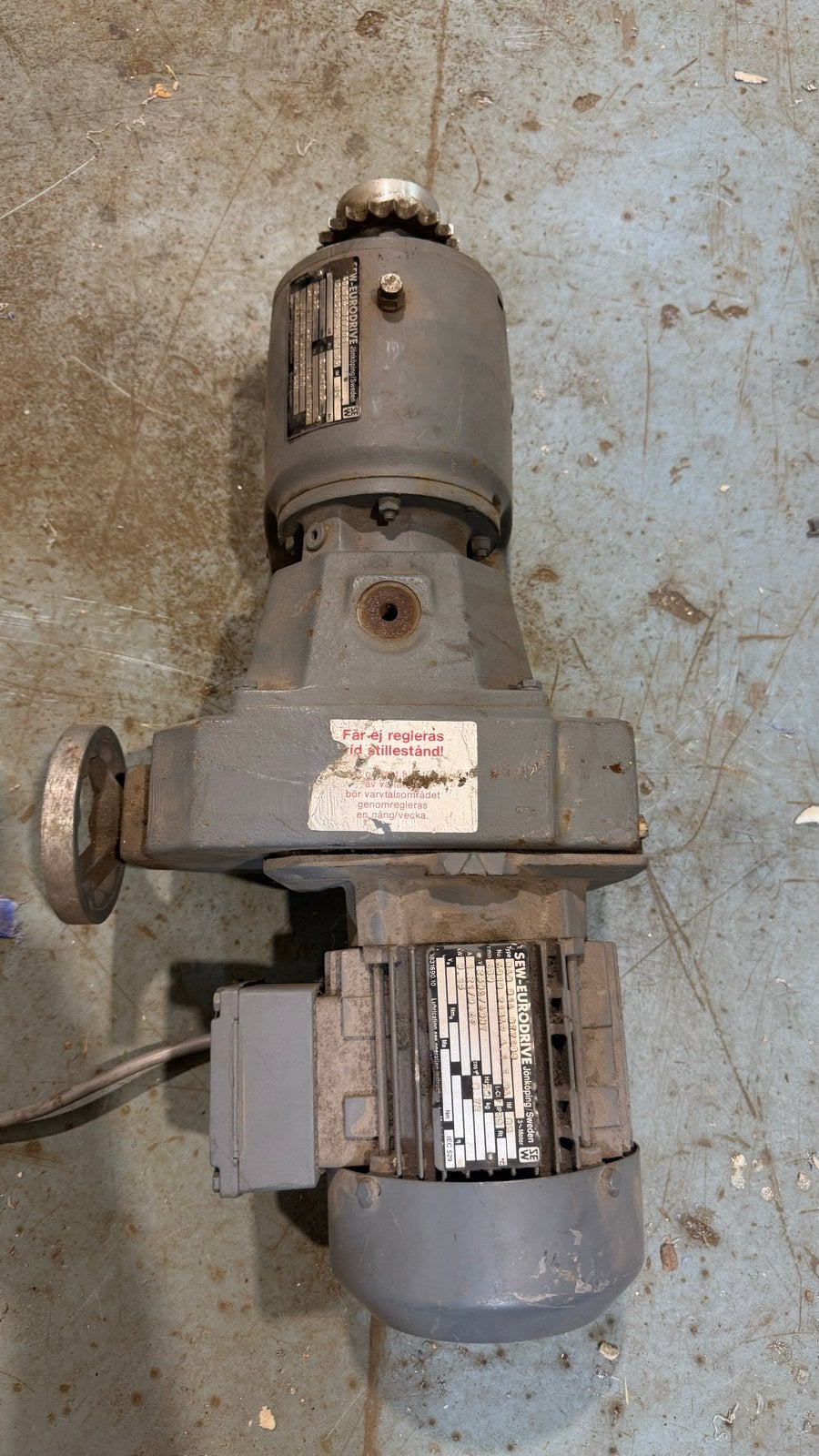 SEW-EURODRIVE Elektromotor met verstelbare reductor, Ophalen